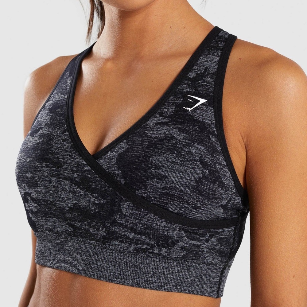Gymshark Adapt Camo Seamless Sports Bra